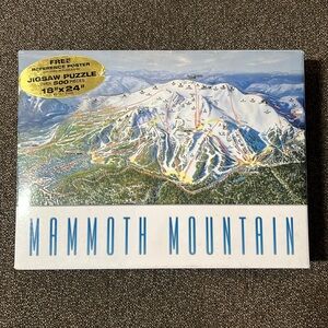 Mammoth Mountain Ski Run Puzzle By Peak Performance.